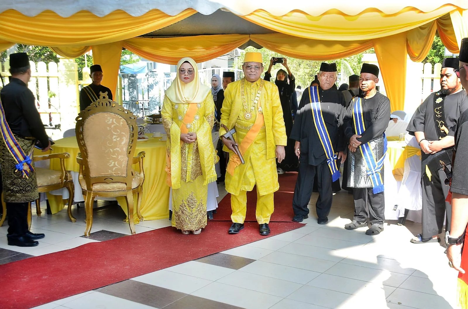 Rakaman istiadat pertabalan 01