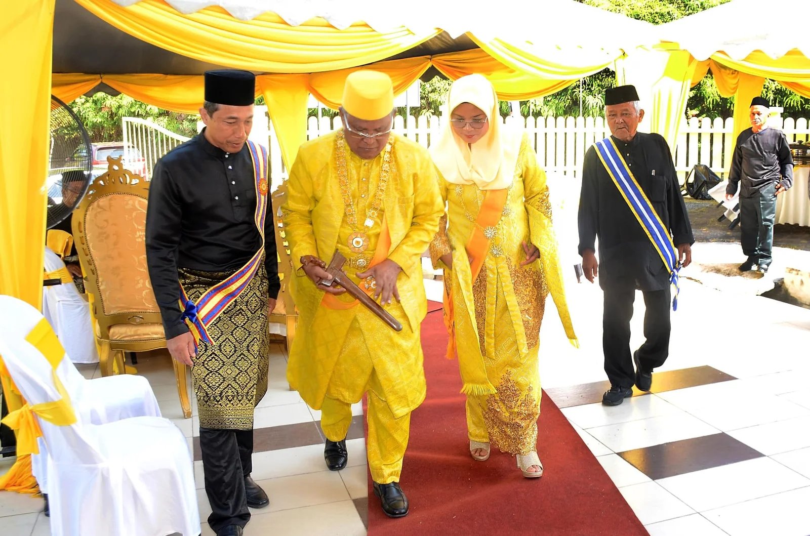 Rakaman istiadat pertabalan 02
