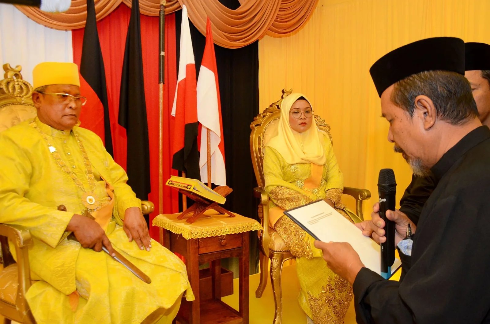 Rakaman istiadat pertabalan 04