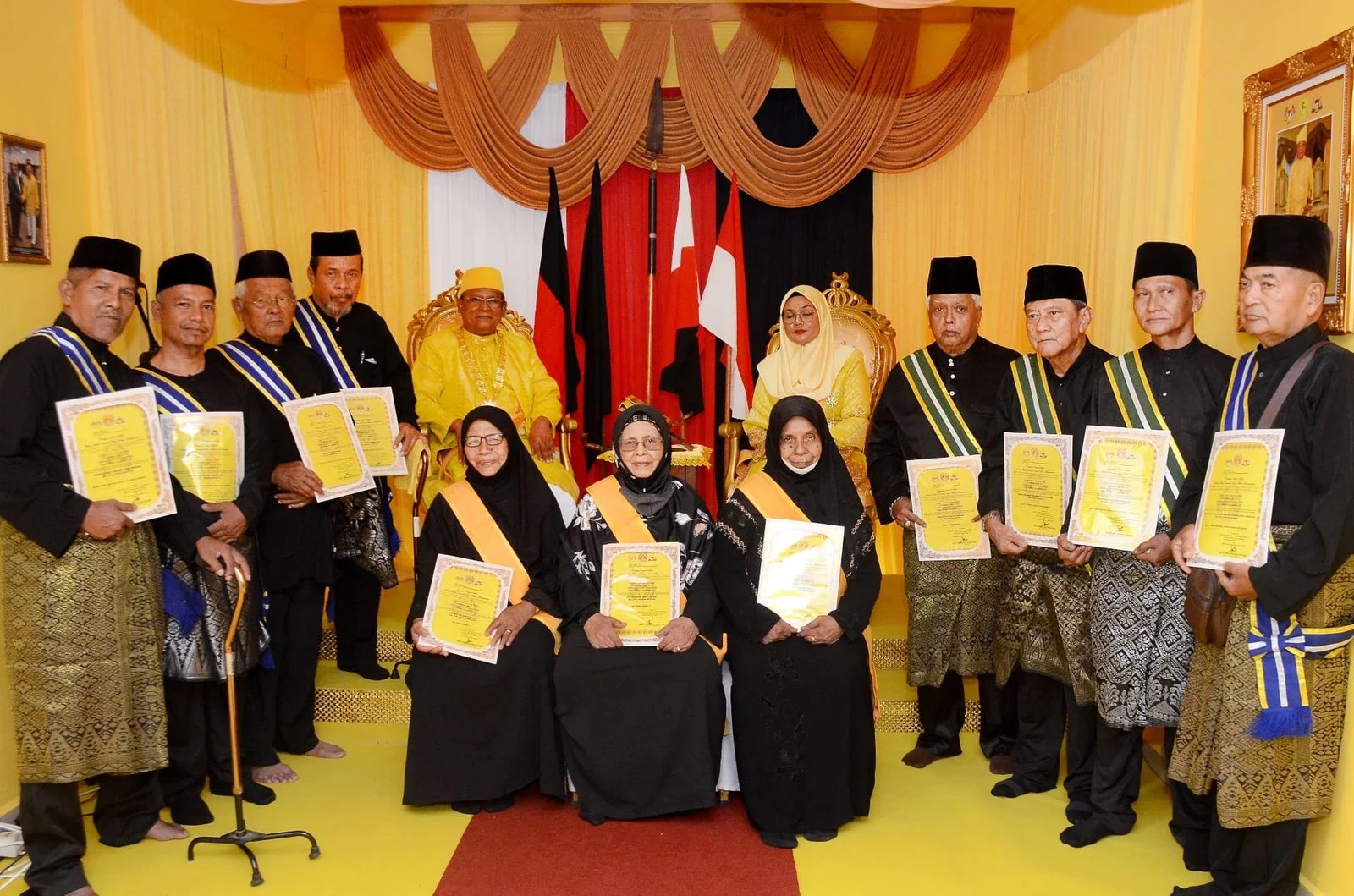 Rakaman istiadat pertabalan 09